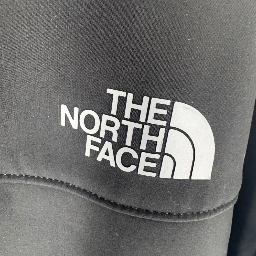 The North Face Apex Bionic Mens Black Softshell Windproof Fleece Jacket Size M